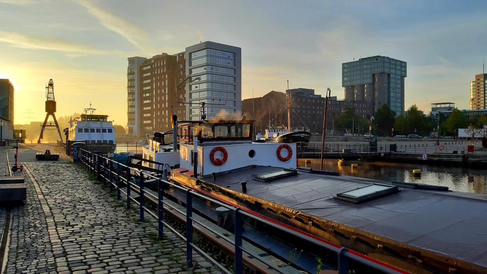 Schiffshotel "Schlafen Im Hafen" 汉堡 外观 照片